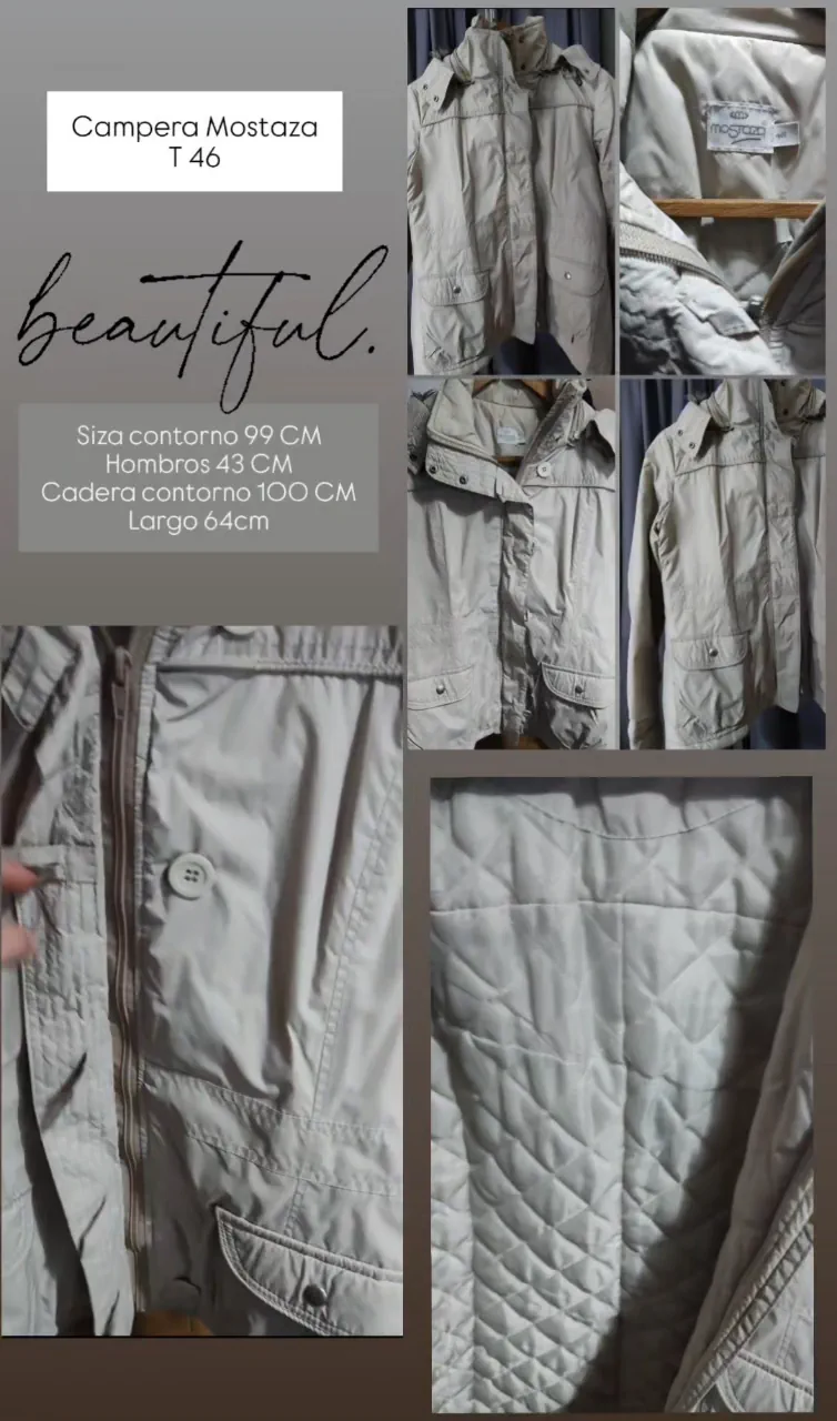 Campera Mostaza - imagen 1