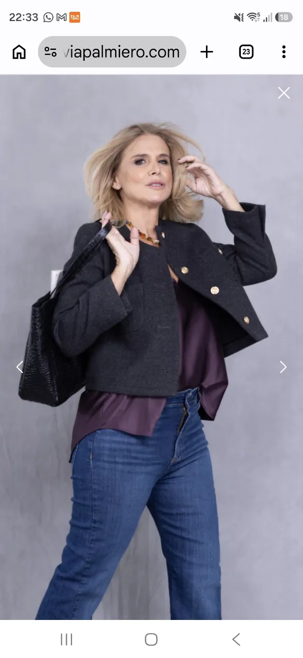Campera Flavia palmiero - imagen 1