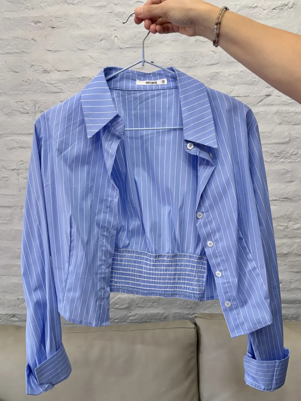 Camisa Natural · Talle S