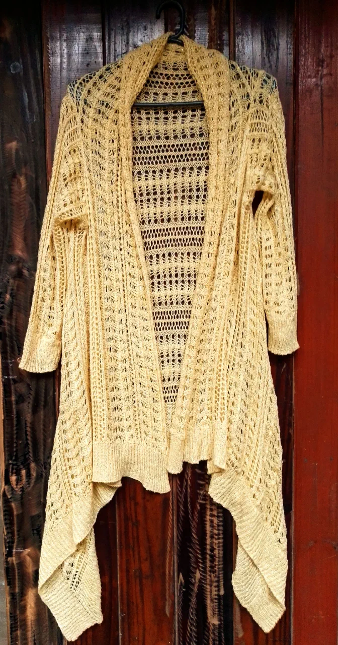 Cardigan Desconocida · Talle único