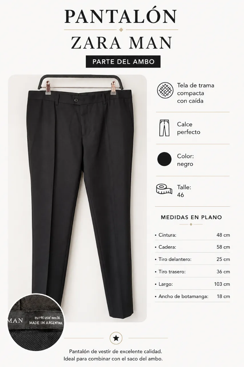 Pantalón Zara - imagen 1