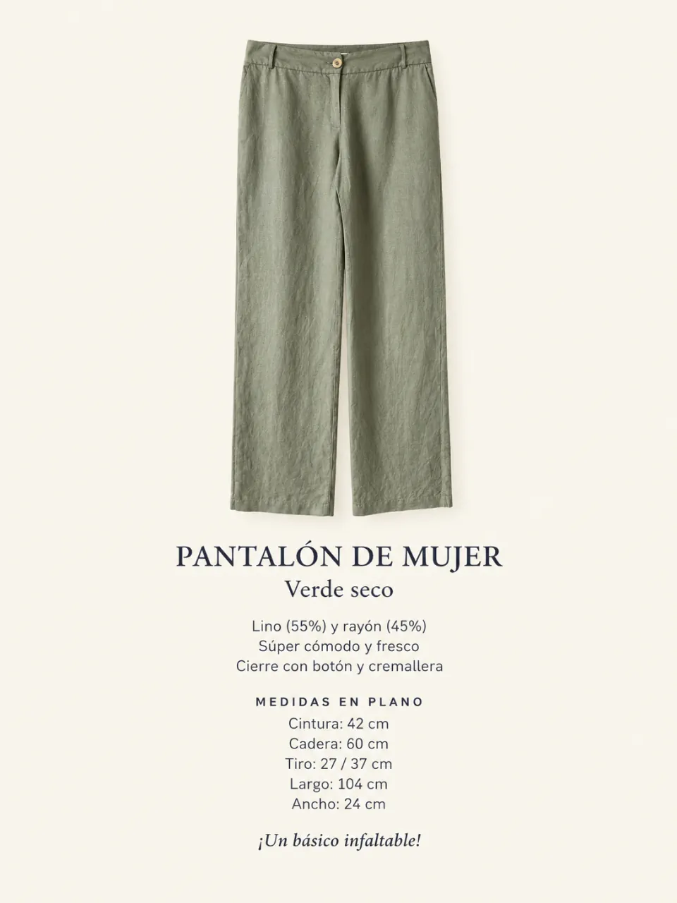 Leuthe · Talle MEX/ARG 42