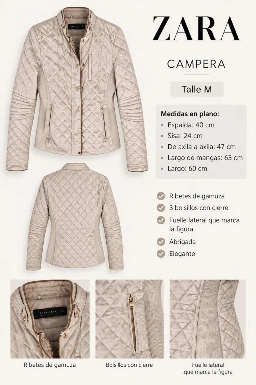 Campera Zara - imagen 1