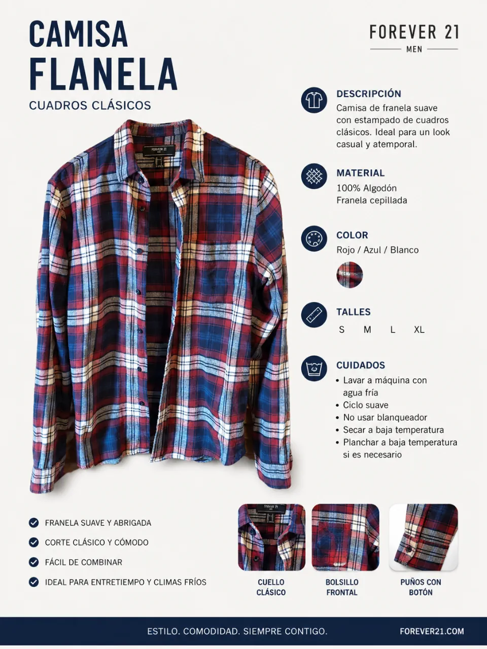 Camisa Forever 21 - imagen 1
