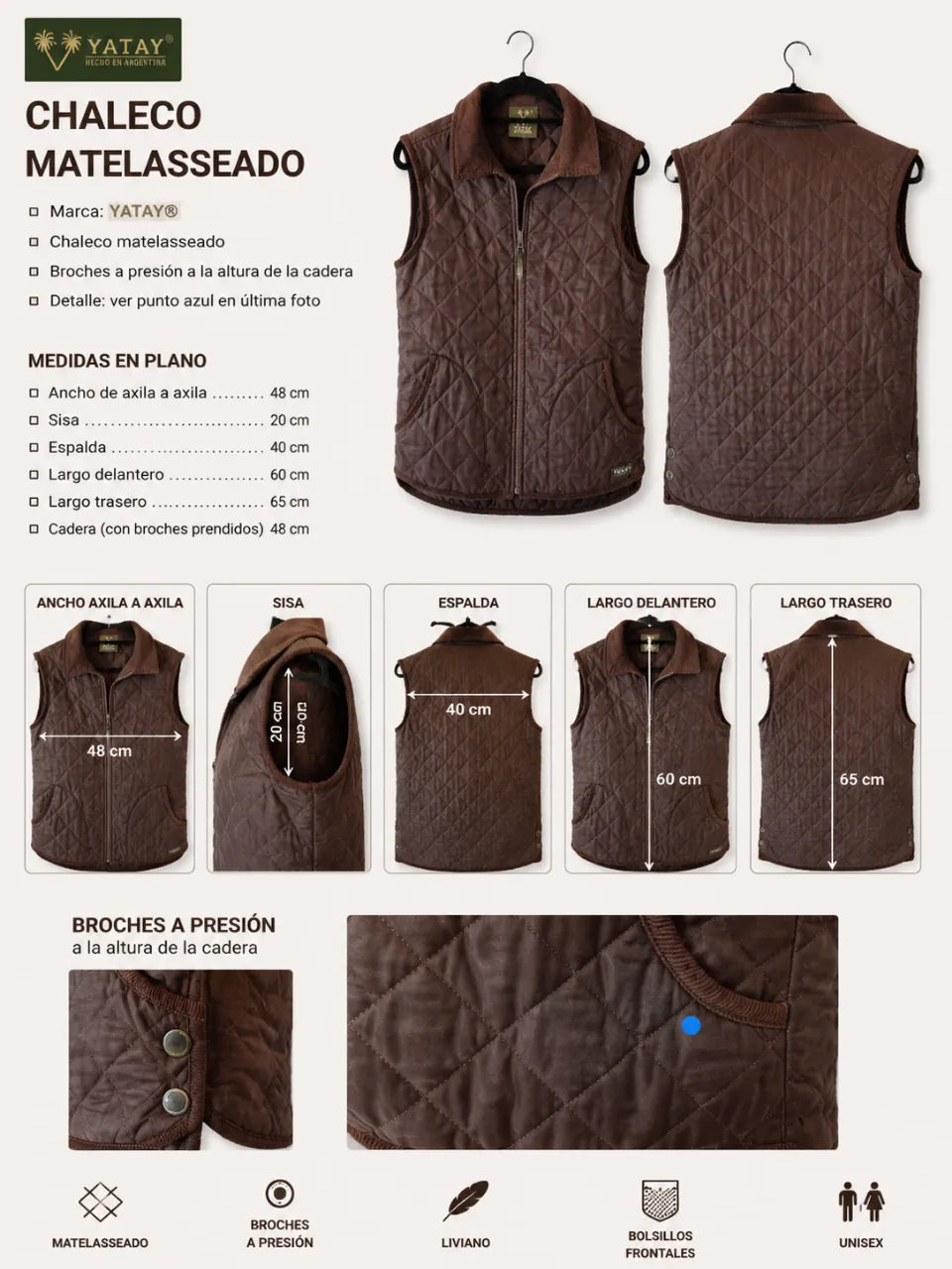 Chaleco Yatay - imagen 1