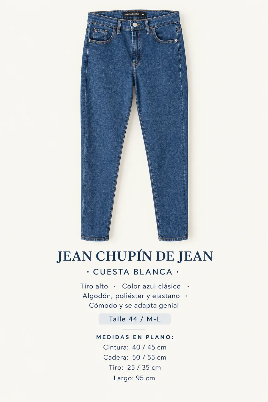 Cuesta Blanca · Talle MEX/ARG 44