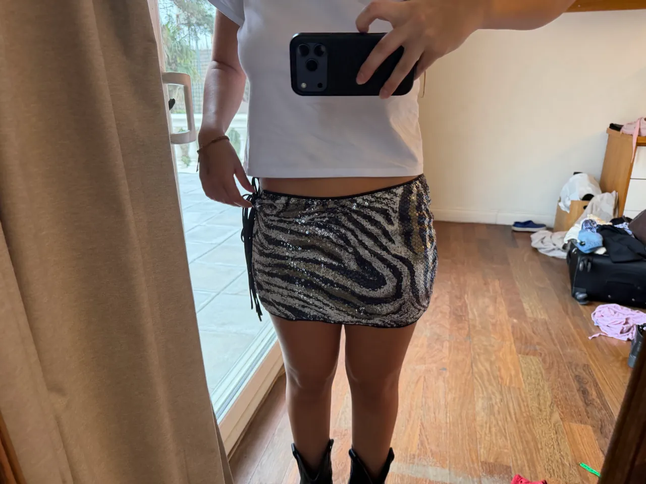 Minifalda Musera · Talle S