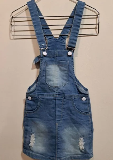 Jardinero corto Sin marca · Talle 8 años / 128 cm