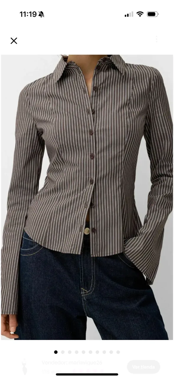 Camisa Bershka · Talle XS