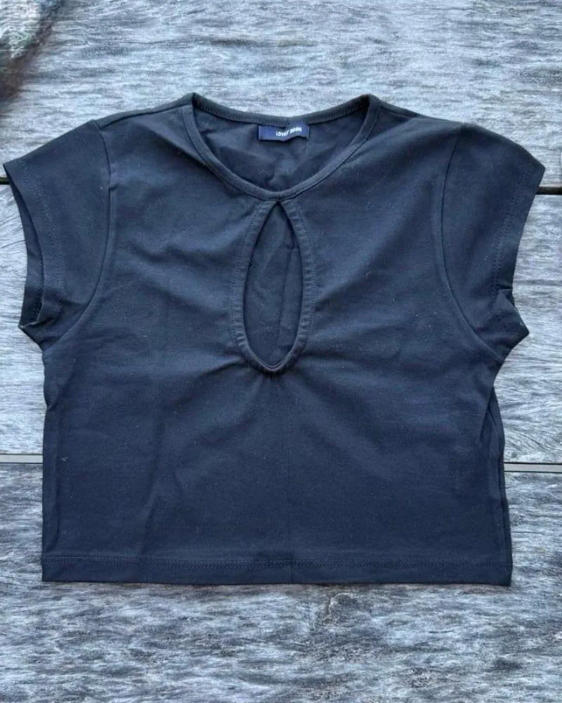 Remera Lovely Denim · Talle único