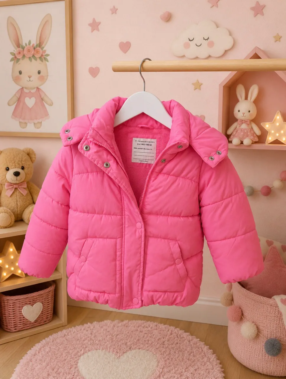 Campera bomber Primark · Talle 24–36 meses / 92 cm
