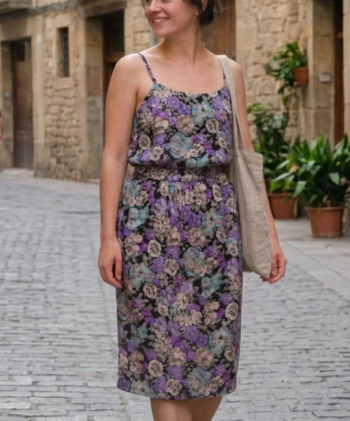 Vestido Ochentas · Talle S
