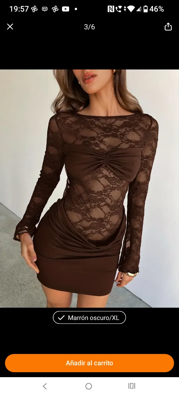 Vestido Shein · Talle XL