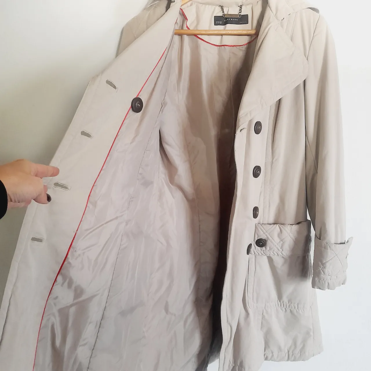 Impermeable Zara Basic - imagen 4