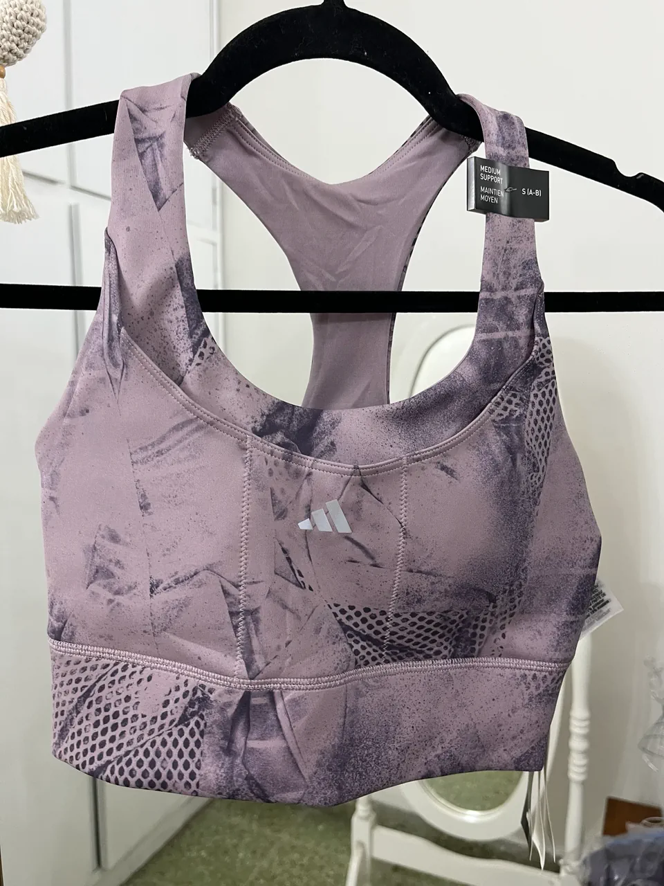 Corpiño deportivo adidas · Talle S
