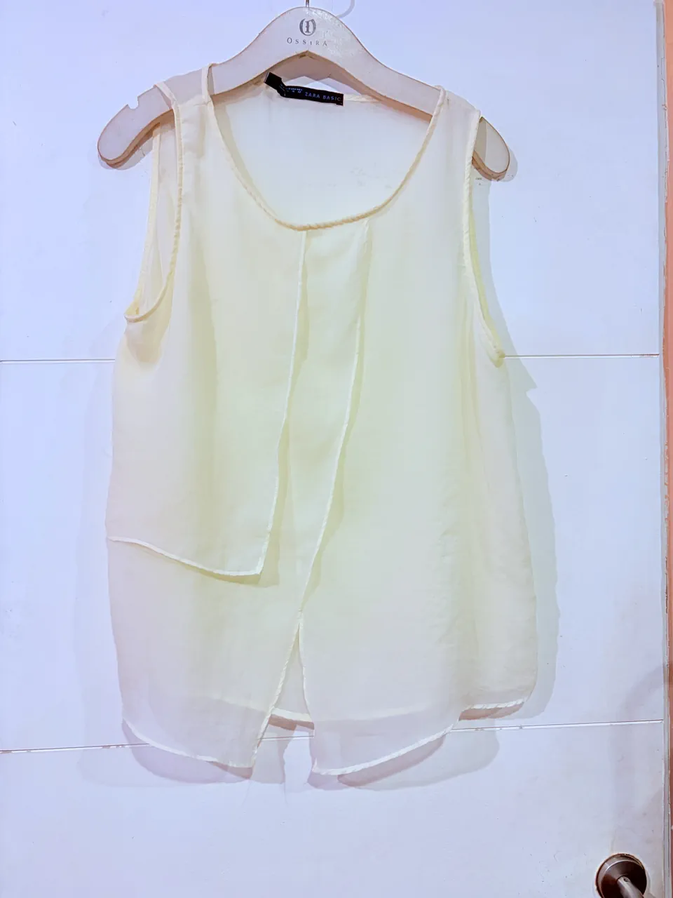 Musculosa Zara Basic · Talle L