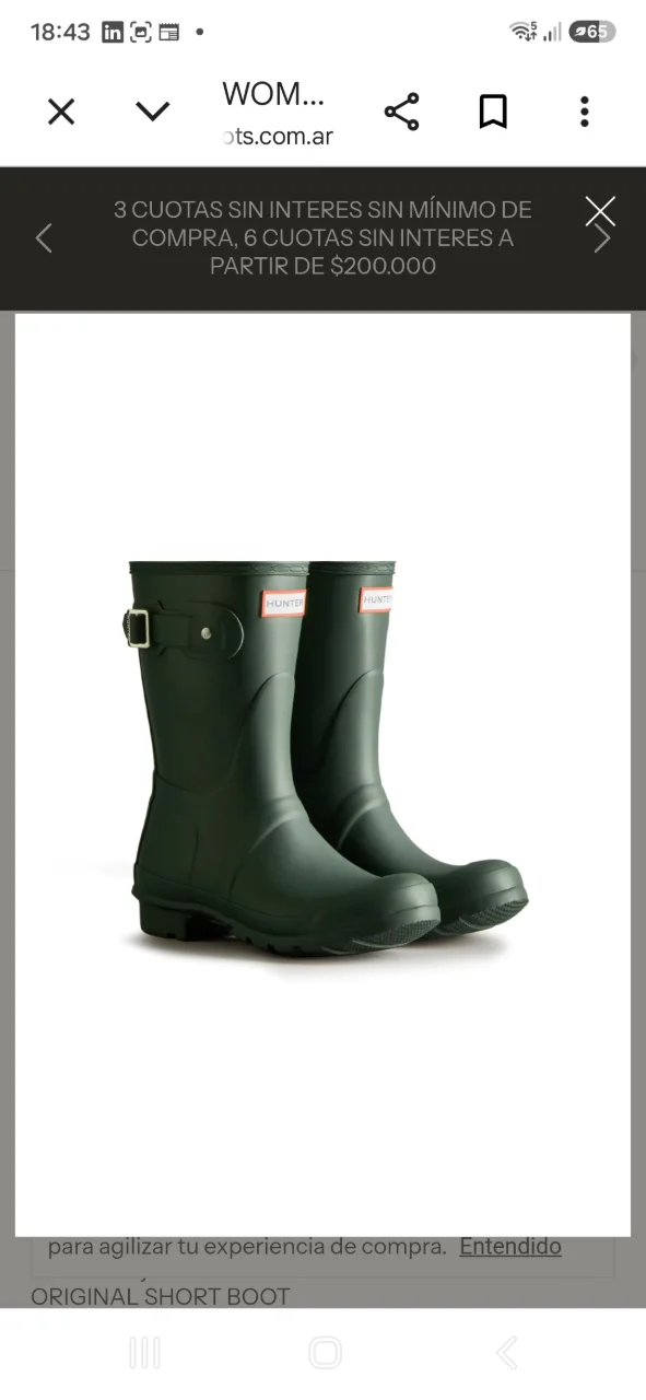 Botas Hunter - imagen 1