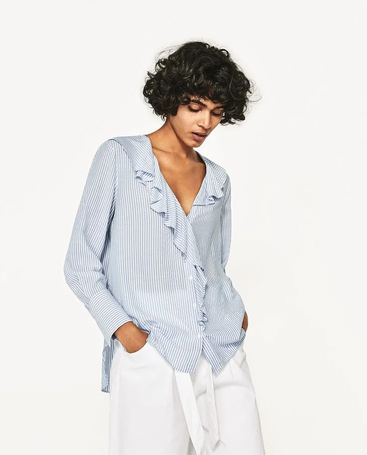 Camisa Zara Basic · Talle M