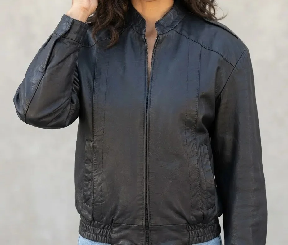 Campera CUERO FLOR - imagen 1