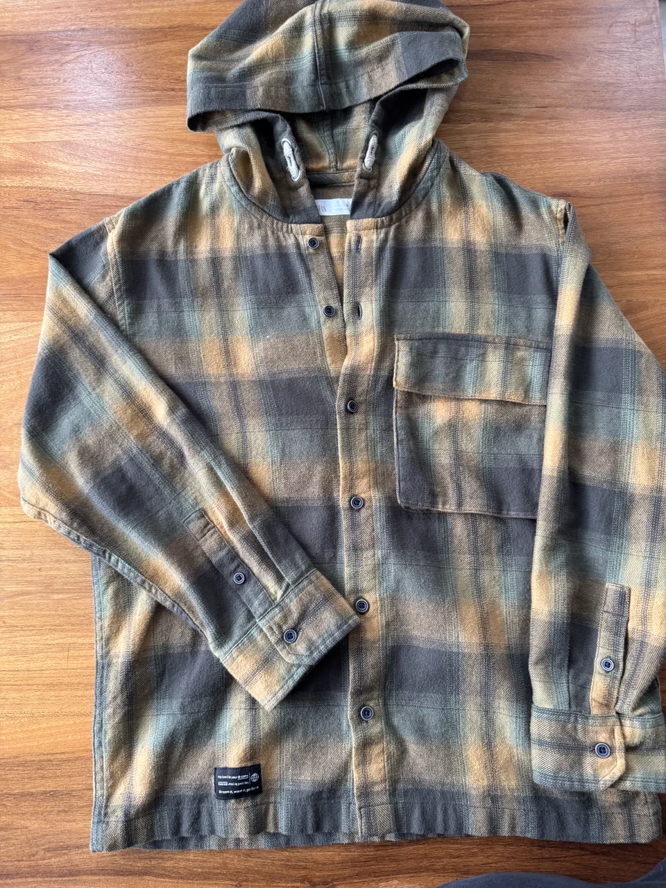 Camisa manga larga Zara · Talle 9 años / 134 cm