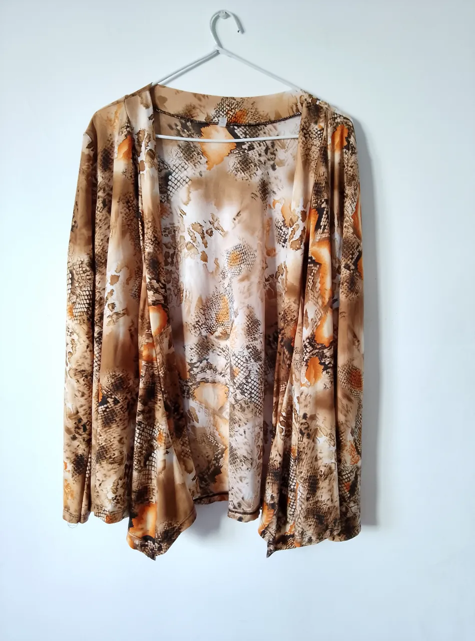 Cardigan Hilo de seda · Talle 3