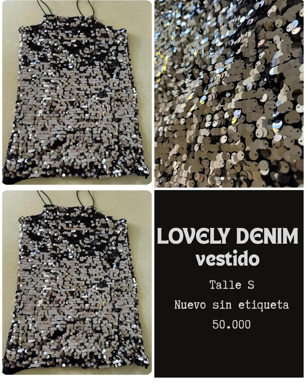 Vestido Lovely Denim - imagen 1