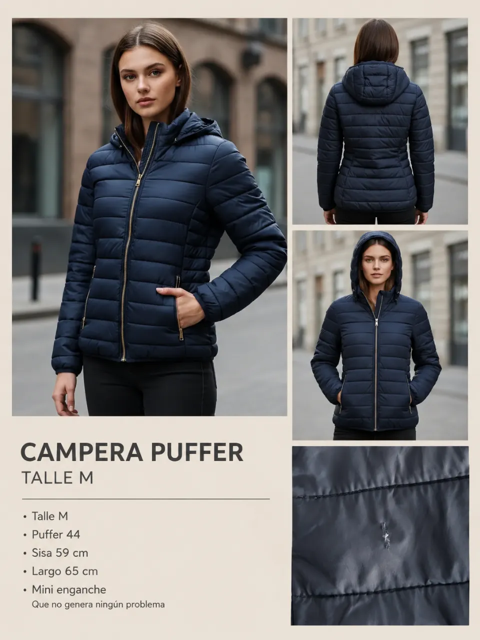 Campera Diseño · Talle M