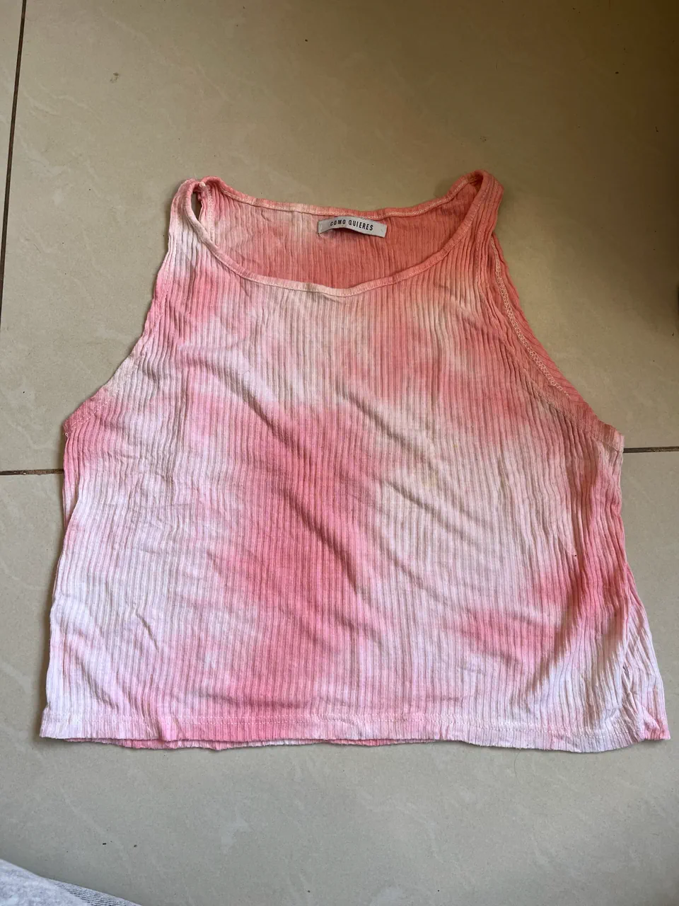 Musculosa Como Quieres · Talle 2