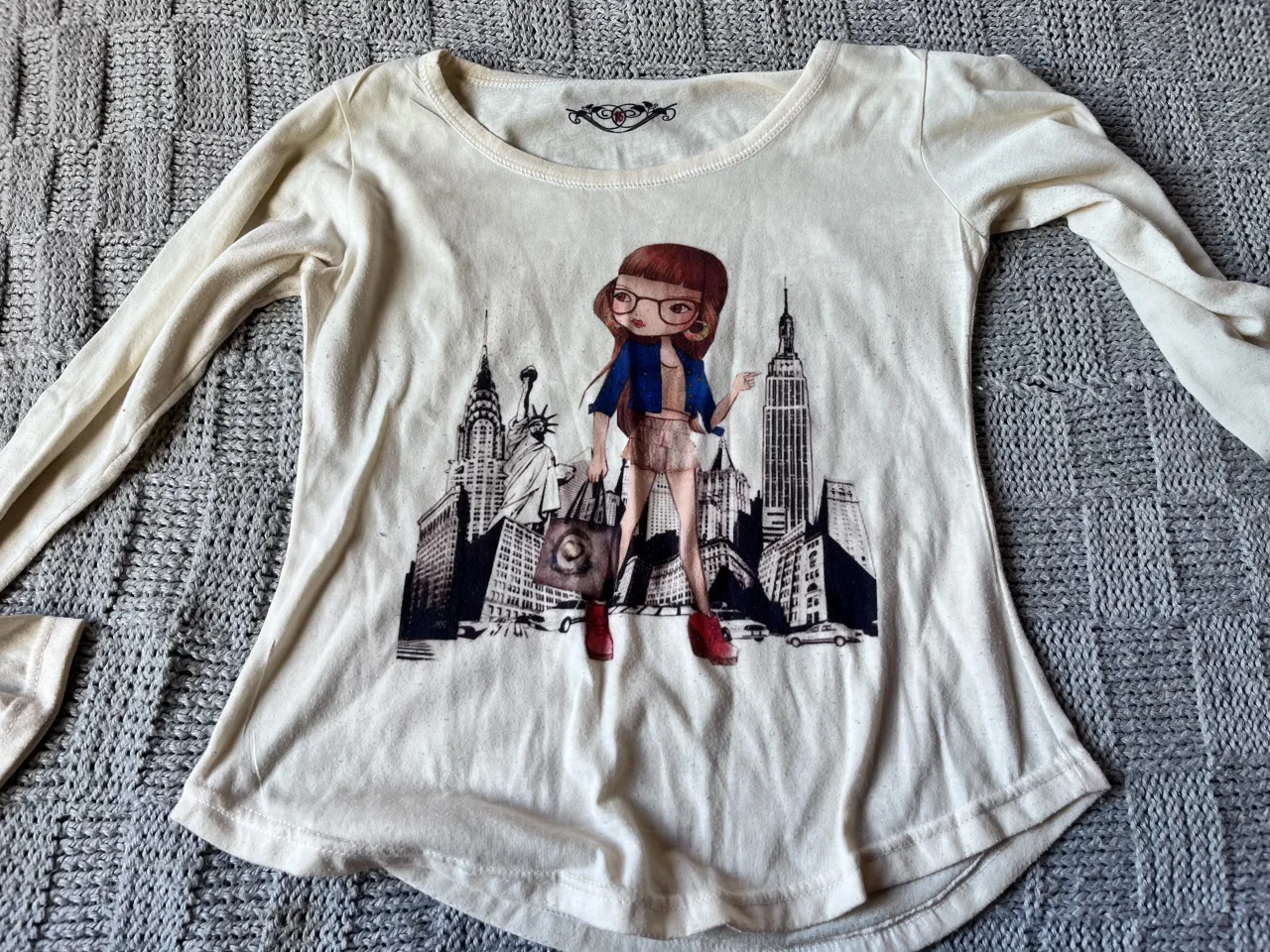 Camisa manga larga Sin marca · Talle 12 años / 152 cm