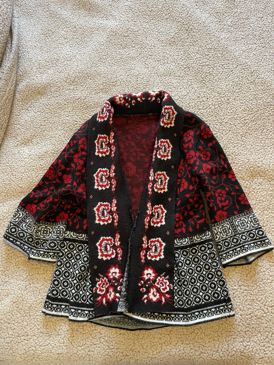 Saco tejido · Talle único