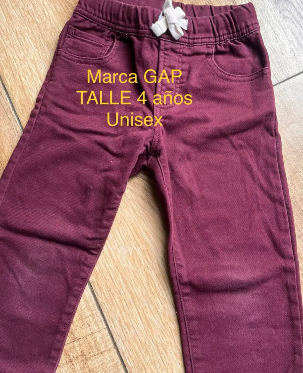 Pantalón GAP · Talle 4 años / 104 cm