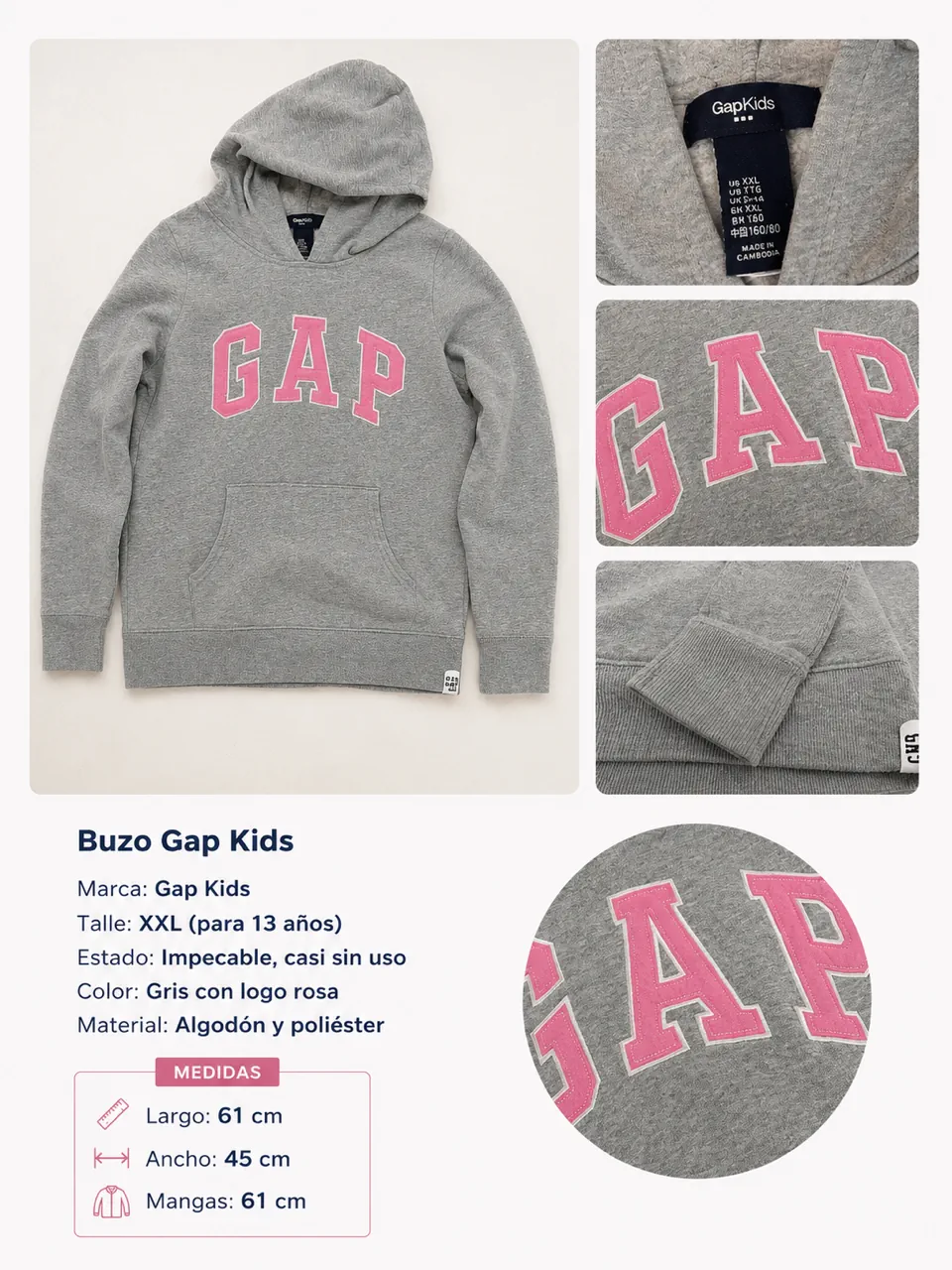 Buzo Gap kids - imagen 1