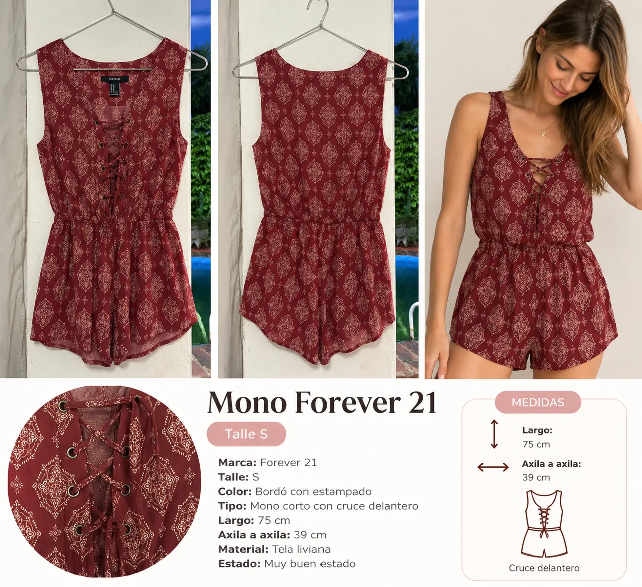 Forever 21 · Talle S