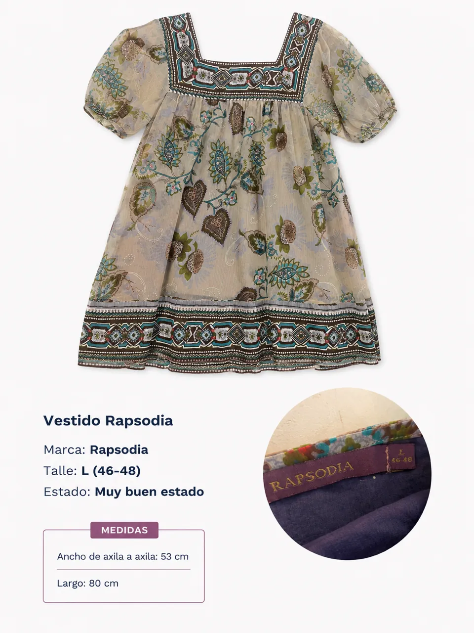 Vestido Rapsodia - imagen 1