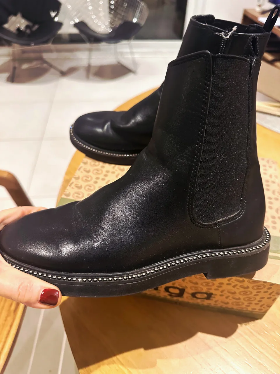 Botines Zara · Talle AR 35