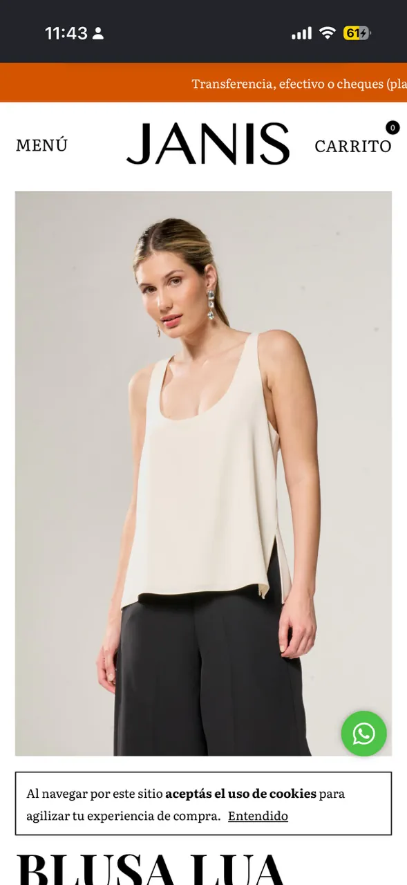 Musculosa Janis - imagen 1