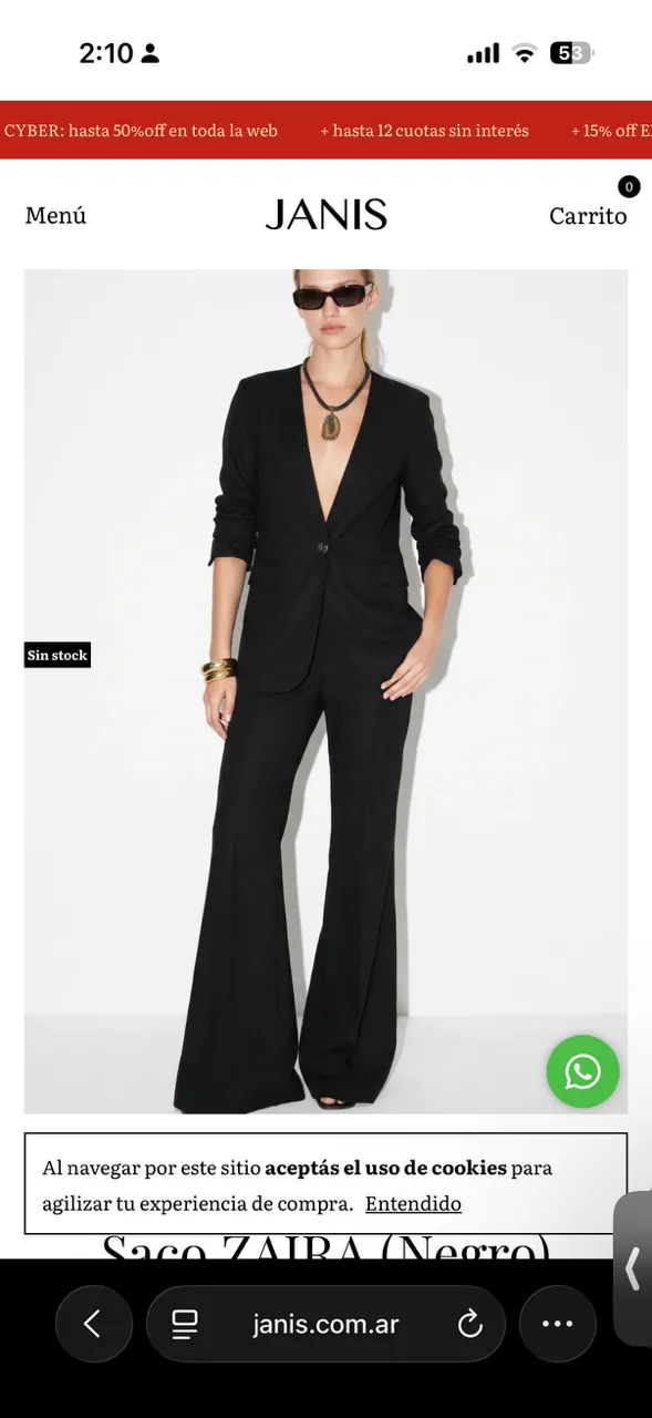 Blazer Janis - imagen 1
