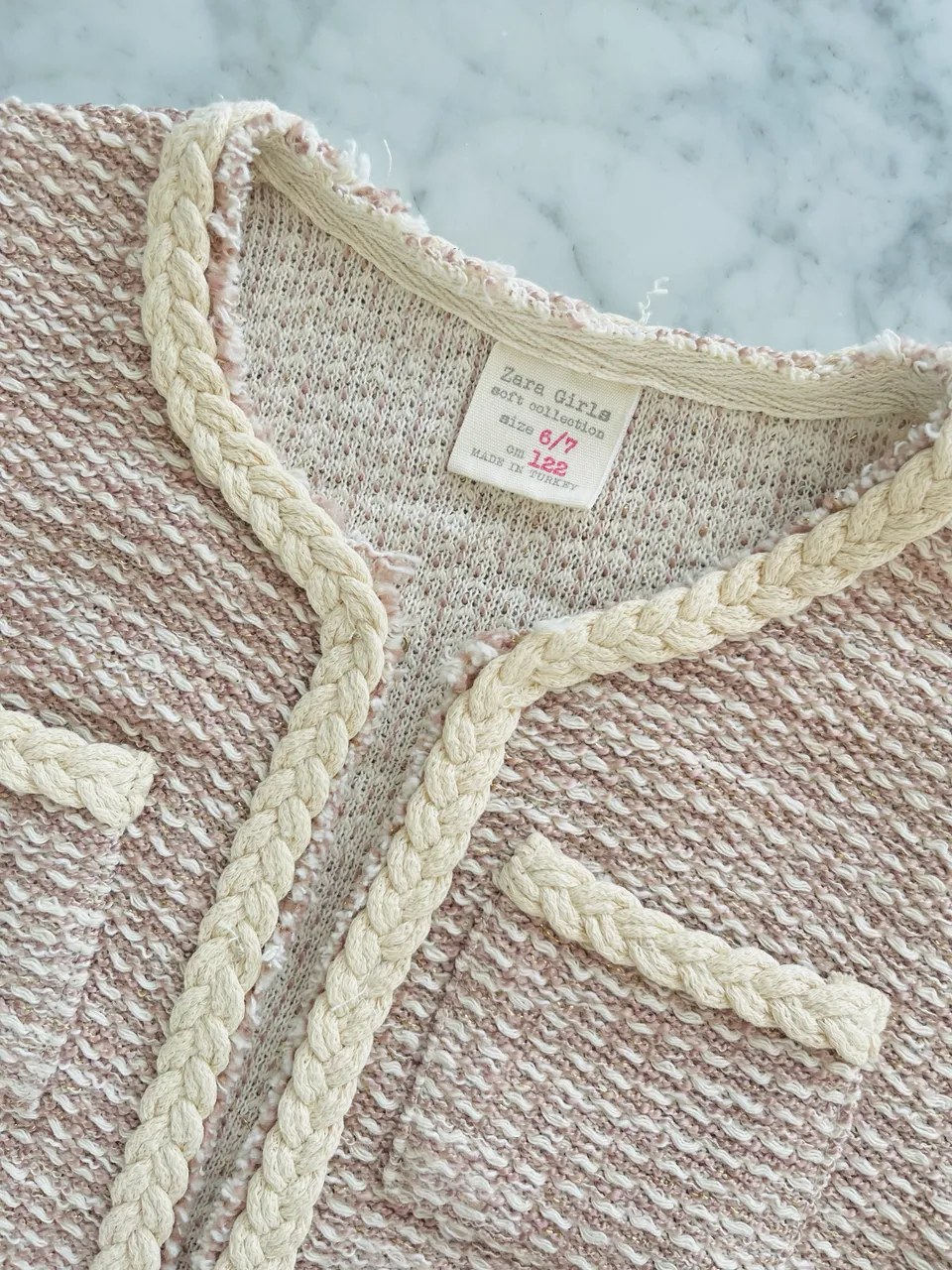 Sweater de cuello redondo Zara Girls - imagen 1