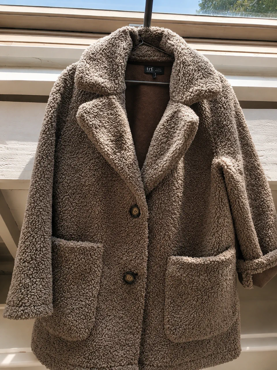 Tapado Zara · Talle L