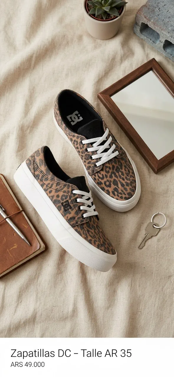 Zapatillas DC · Talle AR 35