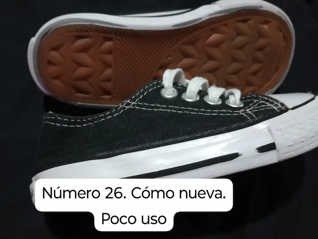 Sin maca · Talle AR 27