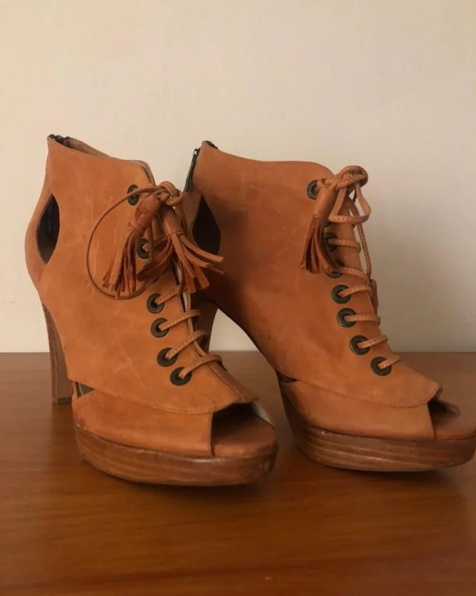 Botines Justa Osadia · Talle AR 39