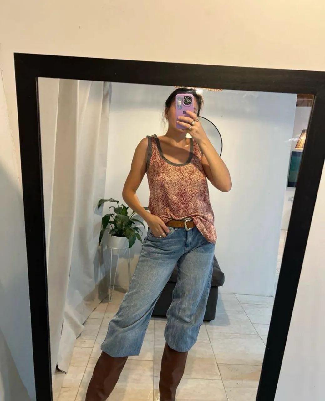 Musculosa Jazmín Chebar · Talle M