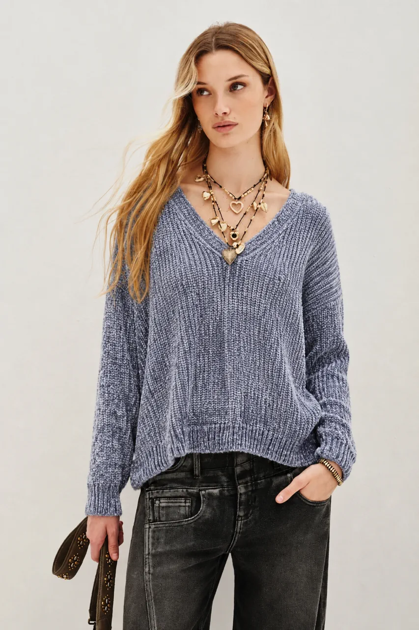 Sweater Pink rose · Talle M