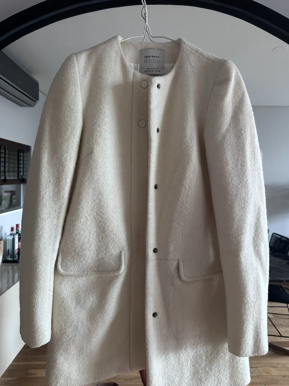 Tapado Zara · Talle XS