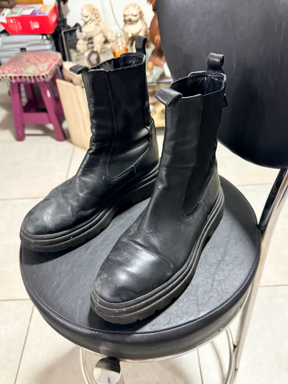 Botas Zara · Talle AR 39