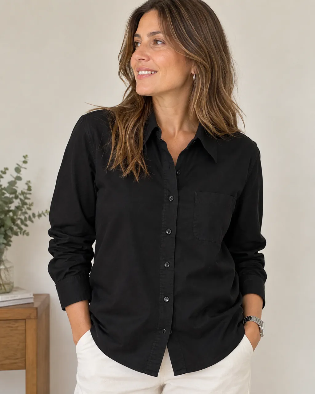 Camisa Zara Basic · Talle L