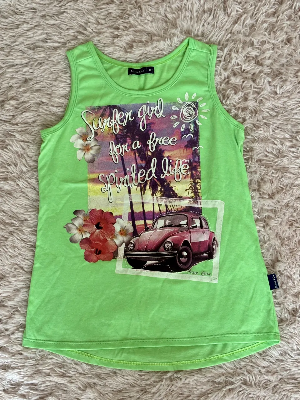 Camisa sin mangas Mimo & Co · Talle 12 años / 152 cm