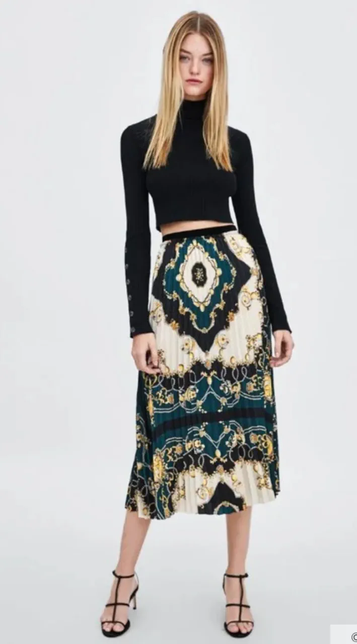 Pollera Zara · Talle S