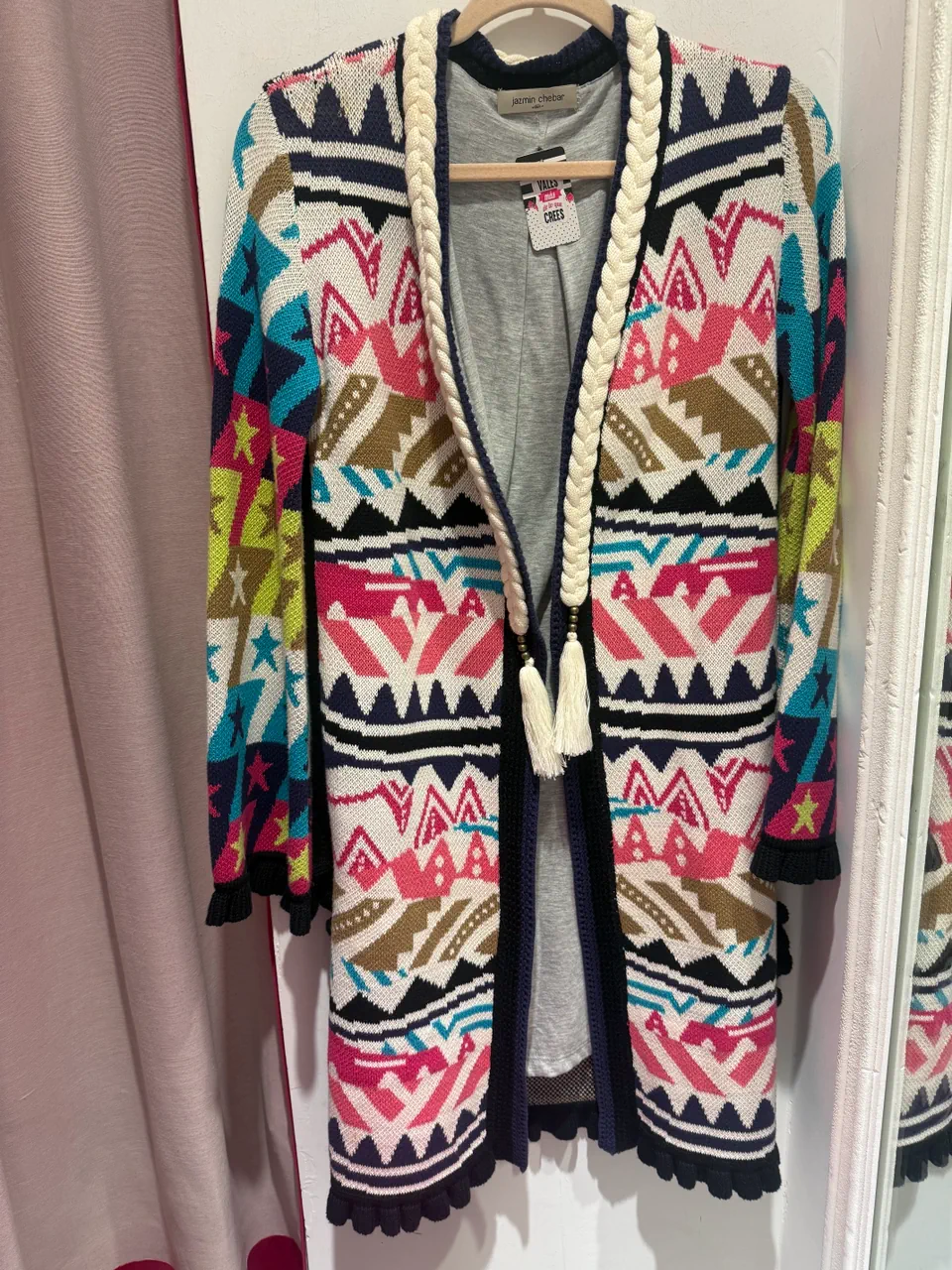 Cardigan Jazmín Chebar - imagen 1